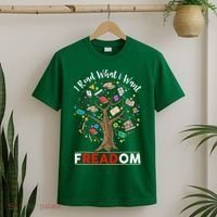 Vintage Censorship Freedom Reading Nerd I Read Banned Books T-Shirt thumb 2