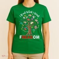 Vintage Censorship Freedom Reading Nerd I Read Banned Books T-Shirt thumb 4