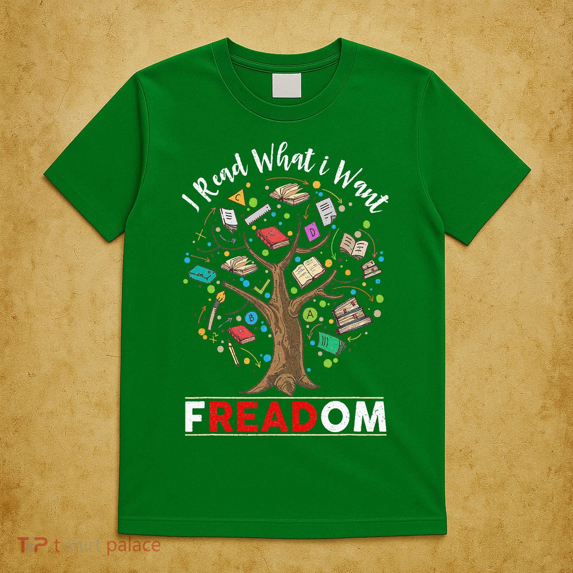 Vintage Censorship Freedom Reading Nerd I Read Banned Books T-Shirt