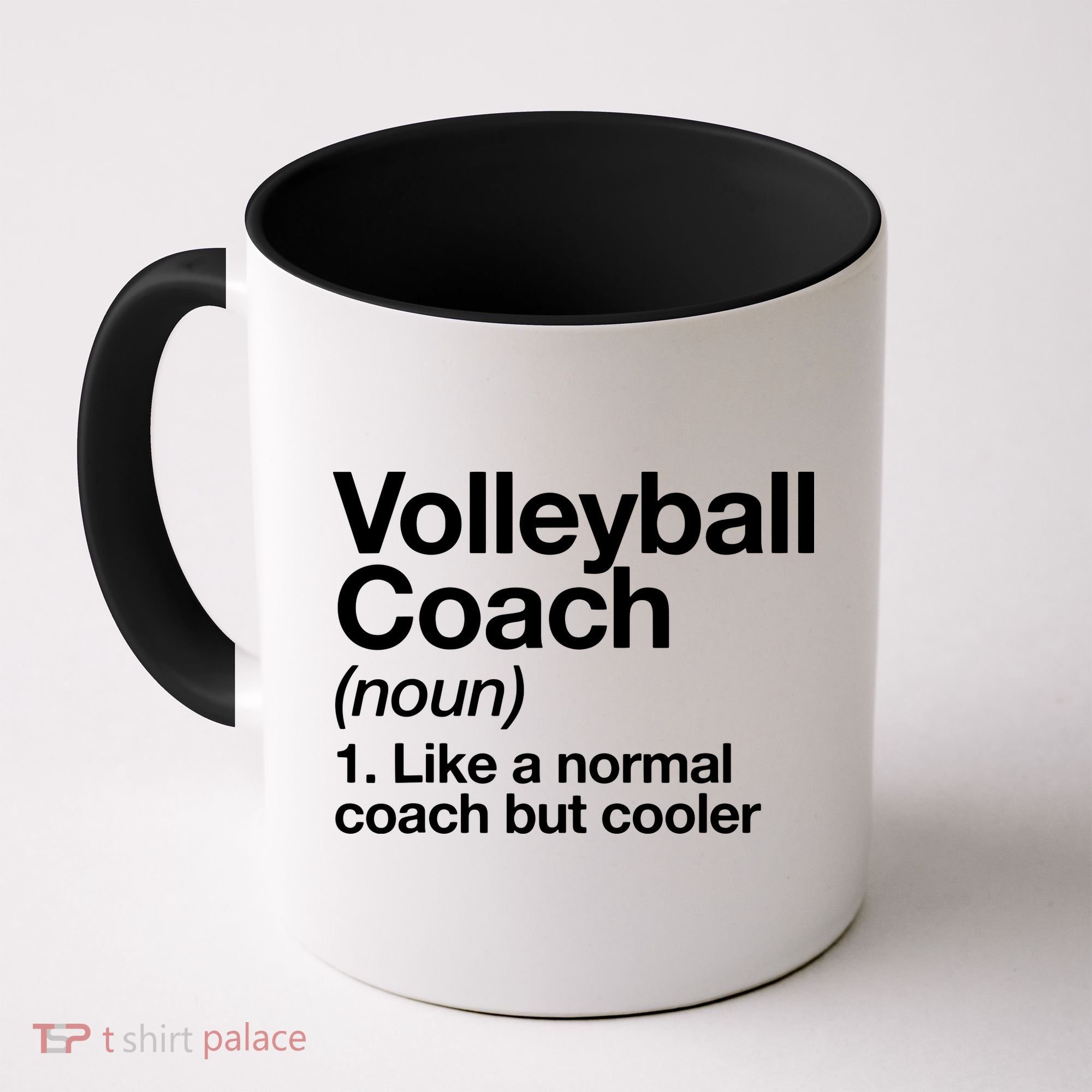 Volleyball Coach Funny Sports Definition Trainer Instructor Coffee Mug