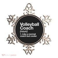 Volleyball Coach Funny Sports Definition Trainer Instructor Ornament thumb 0