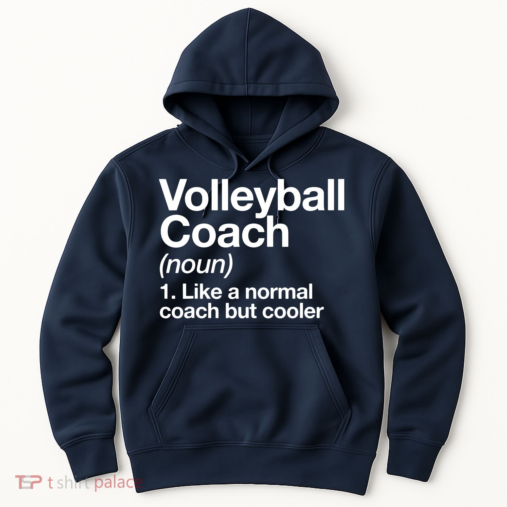 Volleyball Coach Funny Sports Definition Trainer Instructor Hoodie