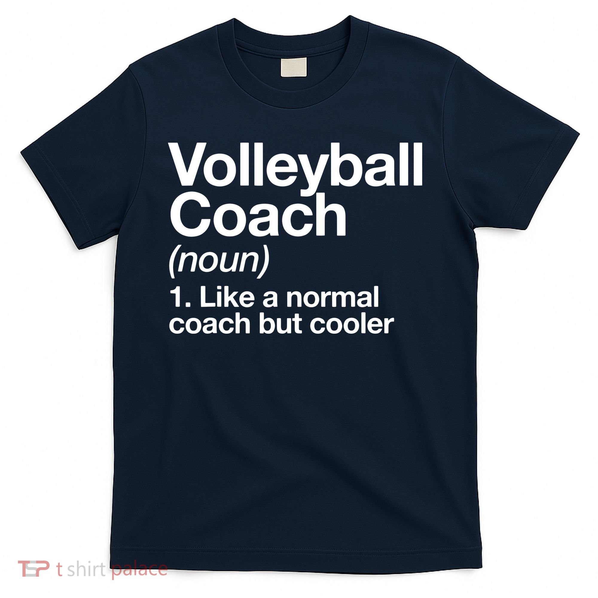 Volleyball Coach Funny Sports Definition Trainer Instructor T-Shirt