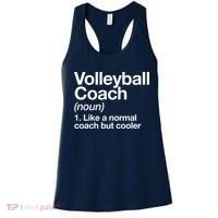 Volleyball Coach Funny Sports Definition Trainer Instructor Women's Tank Top thumb 0