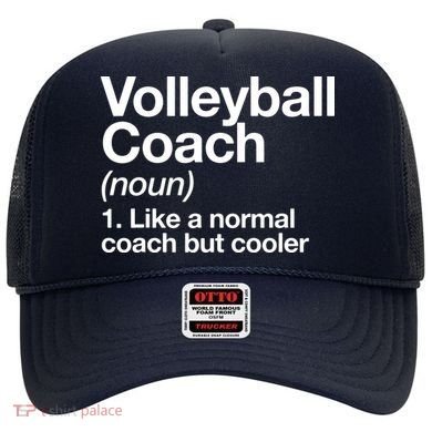 Volleyball Coach Funny Sports Definition Trainer Instructor Hat