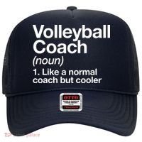 Volleyball Coach Funny Sports Definition Trainer Instructor Hat thumb 0