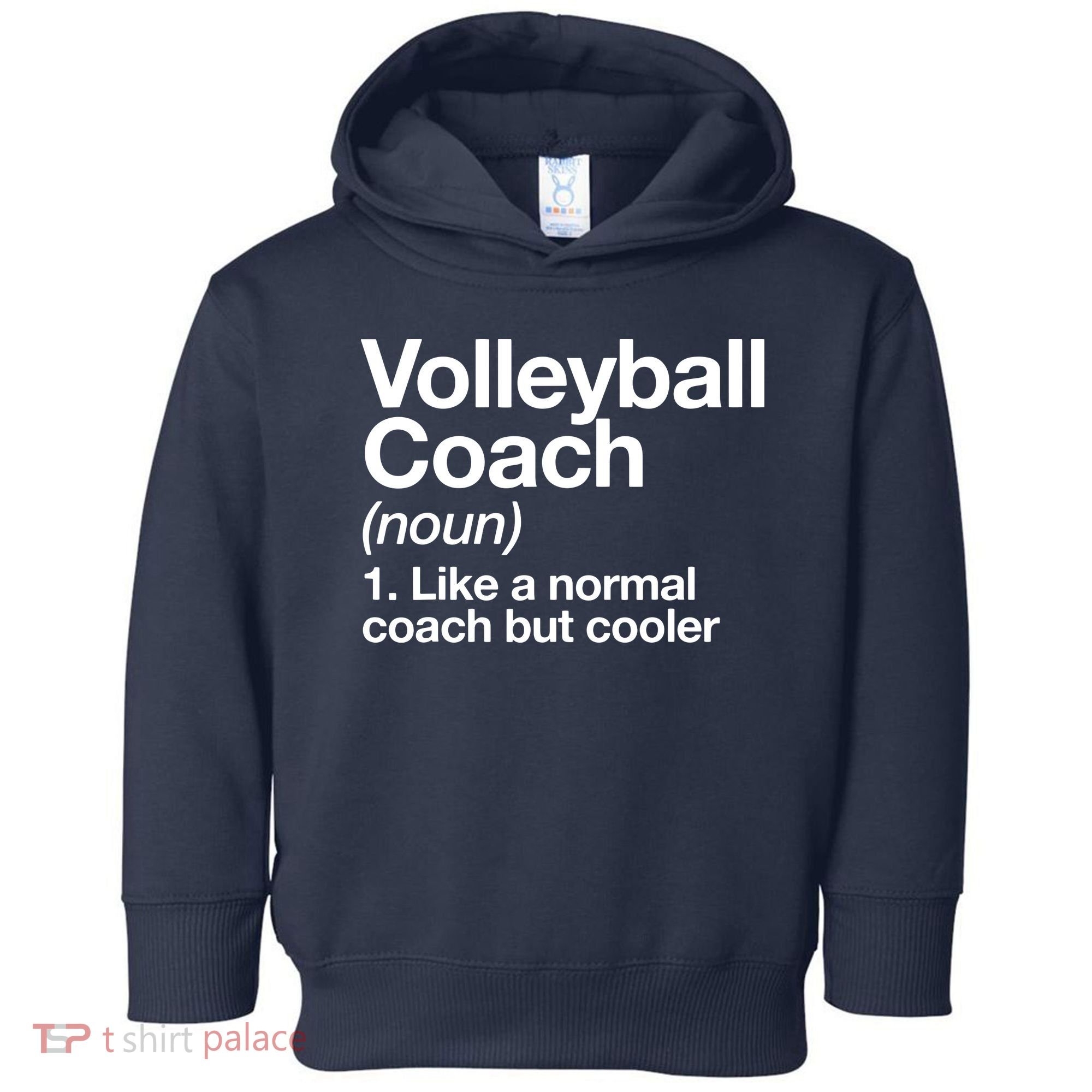 Volleyball Coach Funny Sports Definition Trainer Instructor Toddler Hoodie