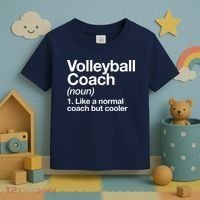 Volleyball Coach Funny Sports Definition Trainer Instructor Toddler T-Shirt thumb 3