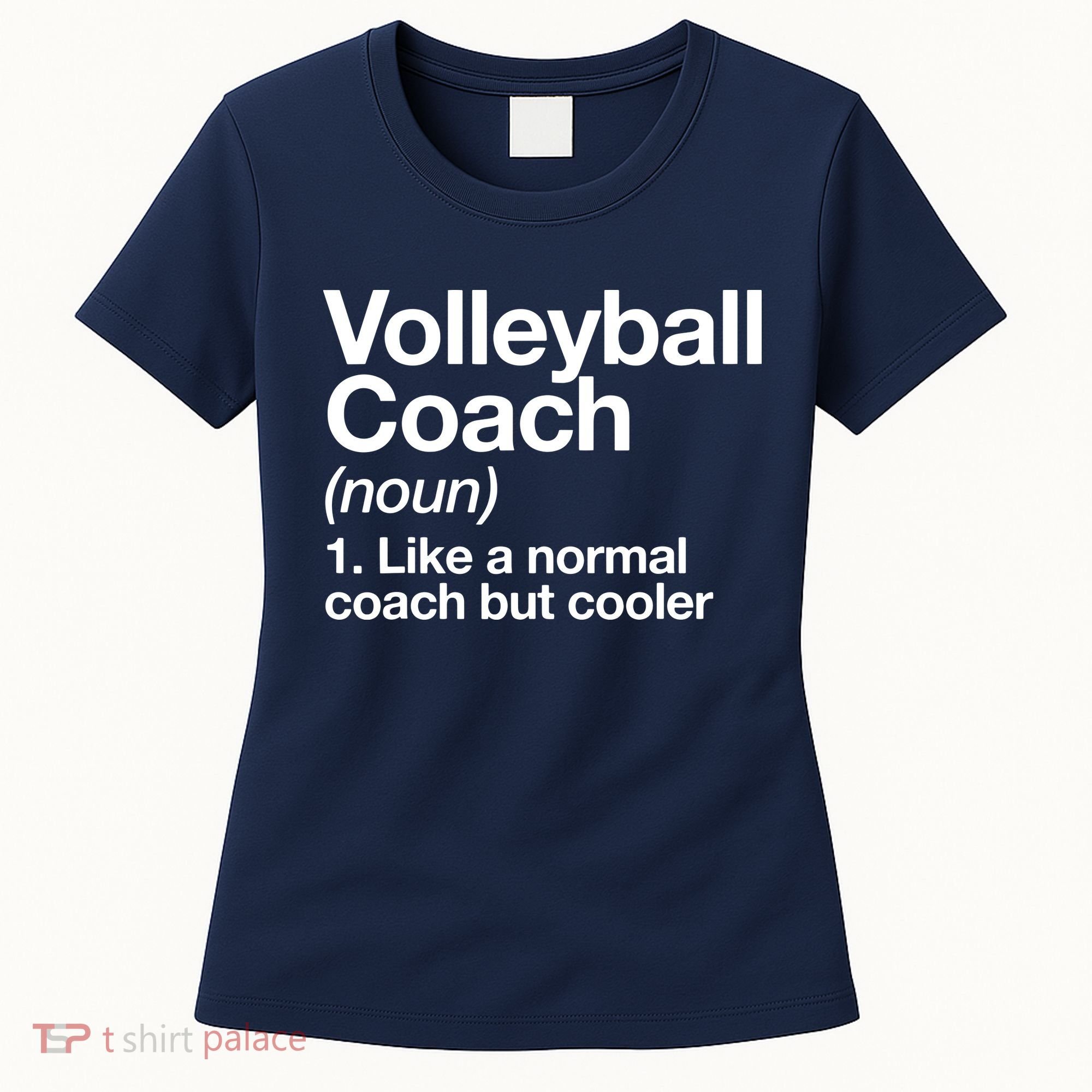 Volleyball Coach Funny Sports Definition Trainer Instructor Women's T-Shirt