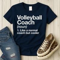 Volleyball Coach Funny Sports Definition Trainer Instructor Women's T-Shirt thumb 3