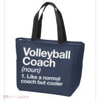 Volleyball Coach Funny Sports Definition Trainer Instructor Tote Bag thumb 3