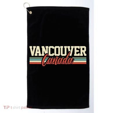 Vancouver Canada Gift Golf Towel