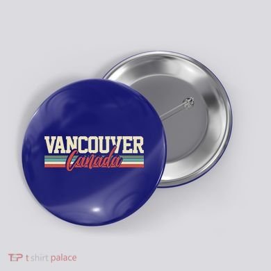 Vancouver Canada Gift Button