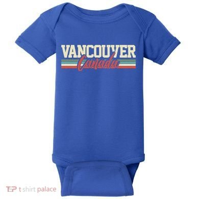 Vancouver Canada Gift Baby Bodysuit