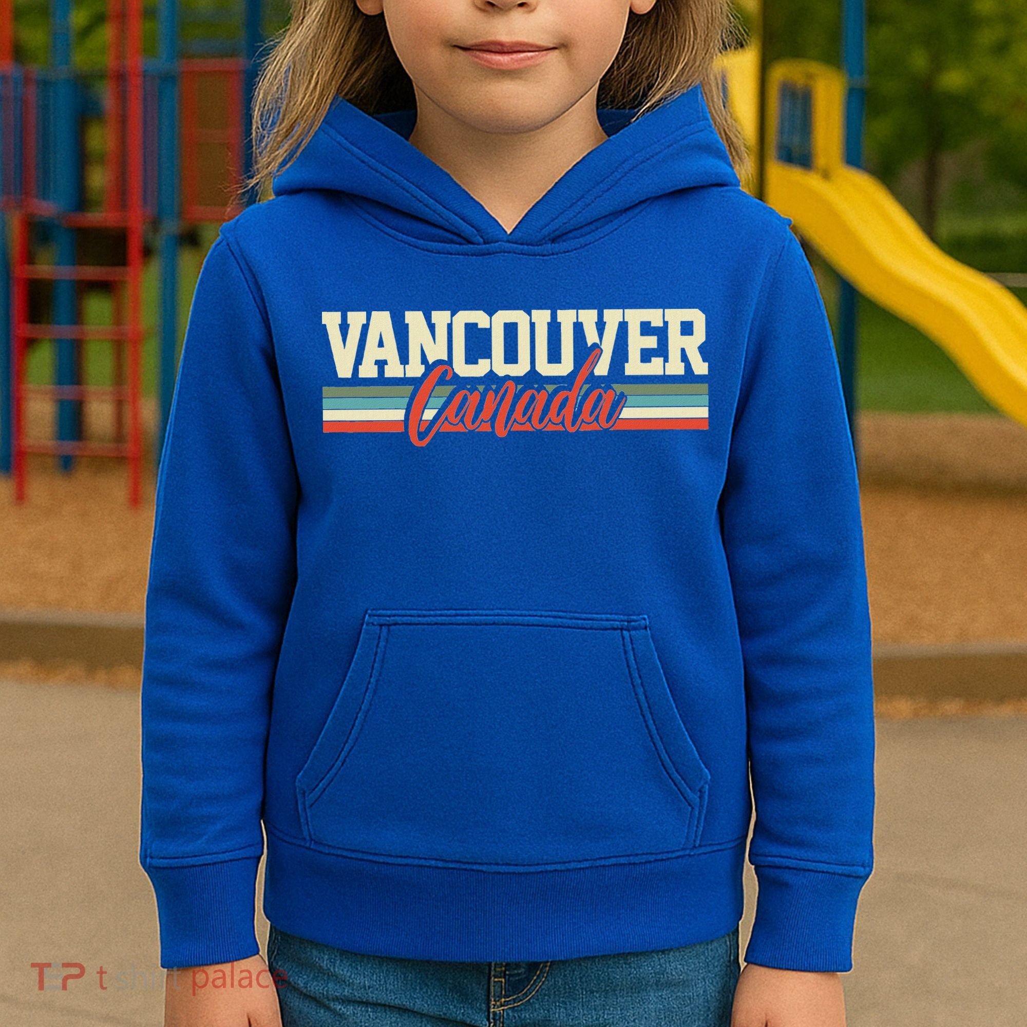 Vancouver Canada Gift Kids Hoodie