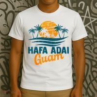 Vintage Chamorro Guamanian Hafa Adai Guam Vacation Retro T-Shirt thumb 3