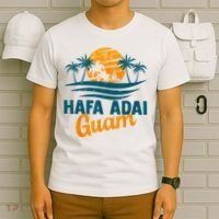 Vintage Chamorro Guamanian Hafa Adai Guam Vacation Retro T-Shirt thumb 6