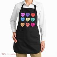Valentine Conversation Hearts Candy Happy Valentines Day Apron thumb 2