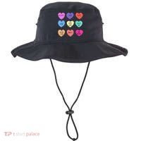 Valentine Conversation Hearts Candy Happy Valentines Day Bucket Hat thumb 0