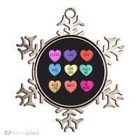 Valentine Conversation Hearts Candy Happy Valentines Day Ornament thumb 0
