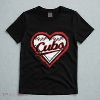 Vintage Cubs Heart Throwback Retro Classic T-Shirt thumb 5