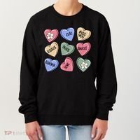 Valentine Candy Hearts Cute Gift Women's Sweatshirt thumb 0