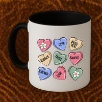 Valentine Candy Hearts Cute Gift Coffee Mug thumb 2