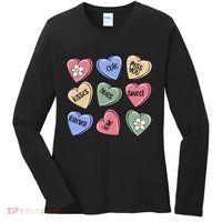 Valentine Candy Hearts Cute Gift Women's Long Sleeve Shirt thumb 0
