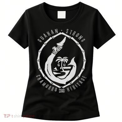 Vintage Chomorro Hook Gu Seal 671 Guam Women's T-Shirt