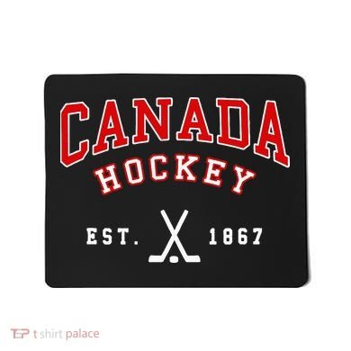 Vintage Canada Hockey Mousepad