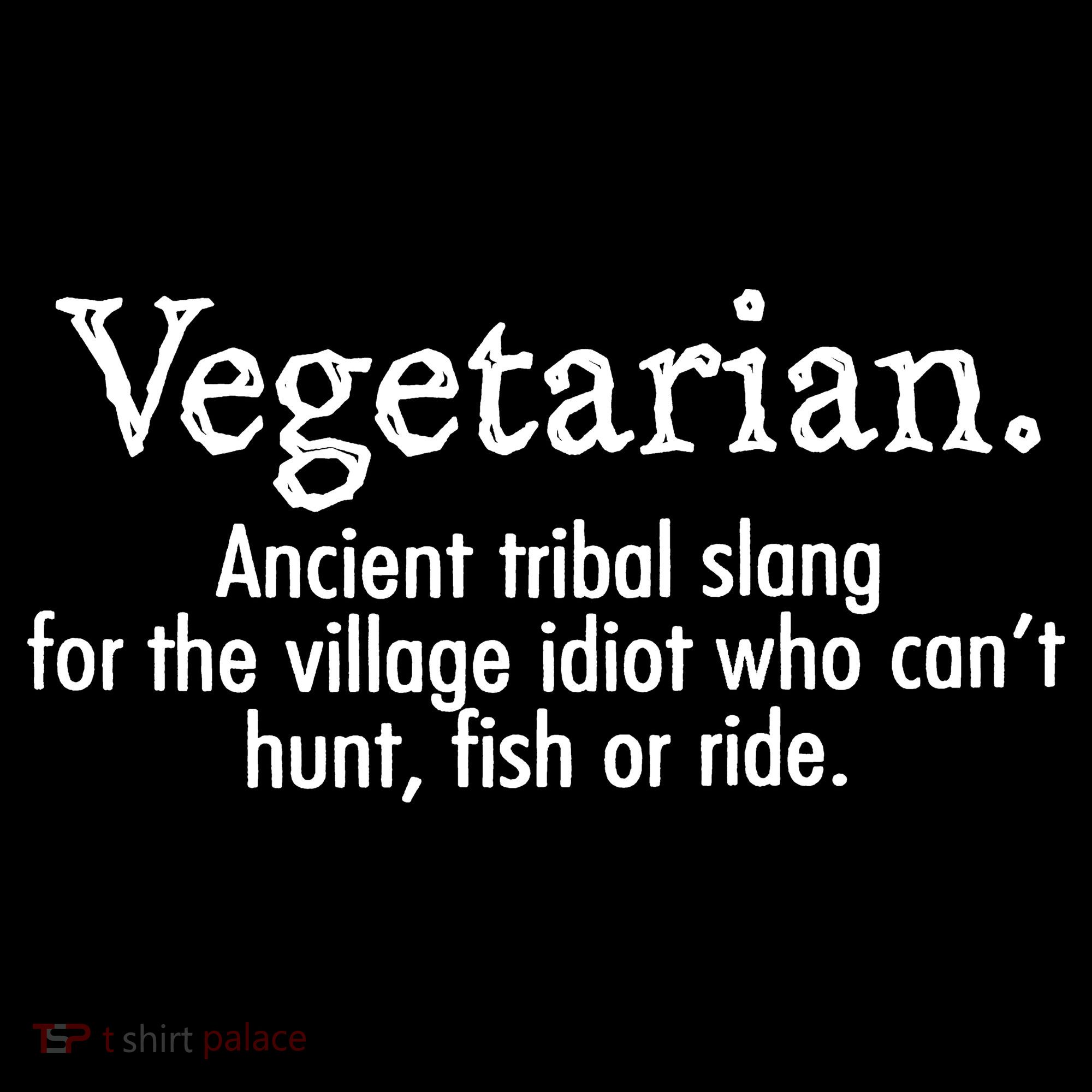Vegetarian Cant Hunt Fish Funny Coaster