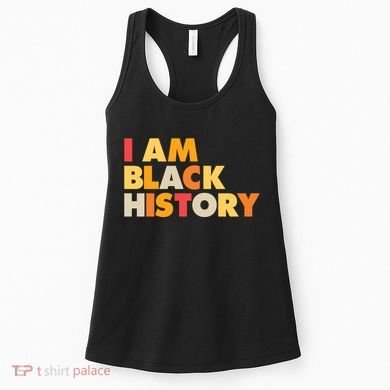 Vintage Colors I Am Black History Women's Tank Top