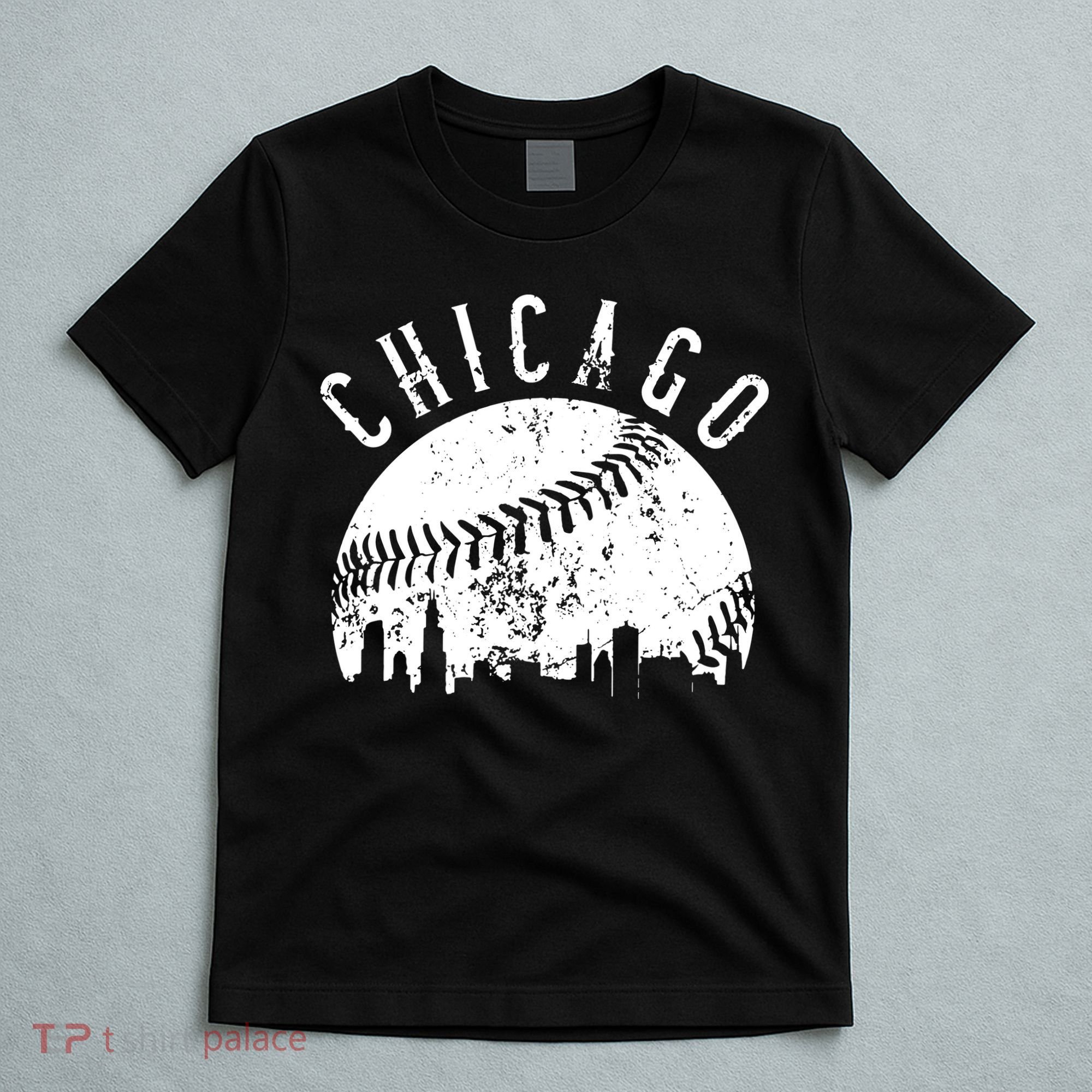Vintage Chicago Illinois Skyline Apparel T-Shirt