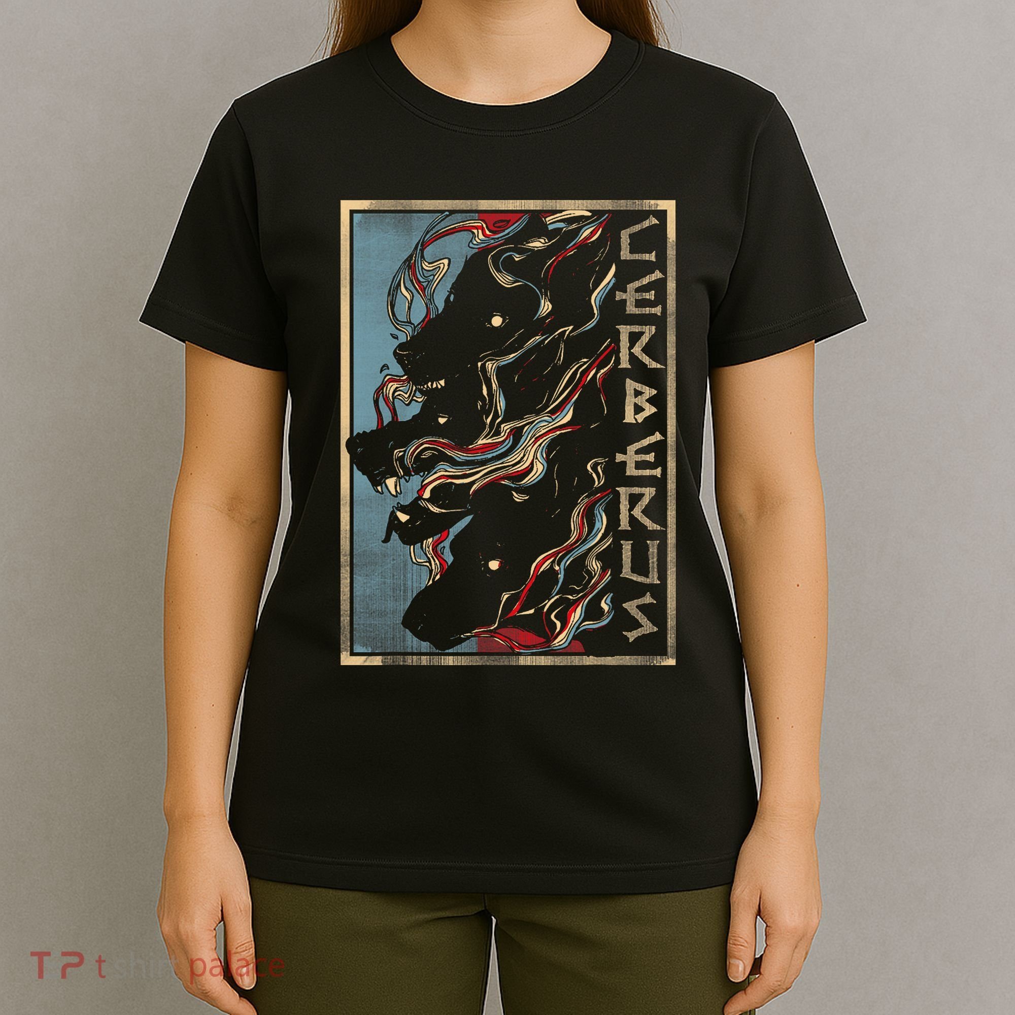 Vintage Cerberus In The Greek Mythology T-Shirt