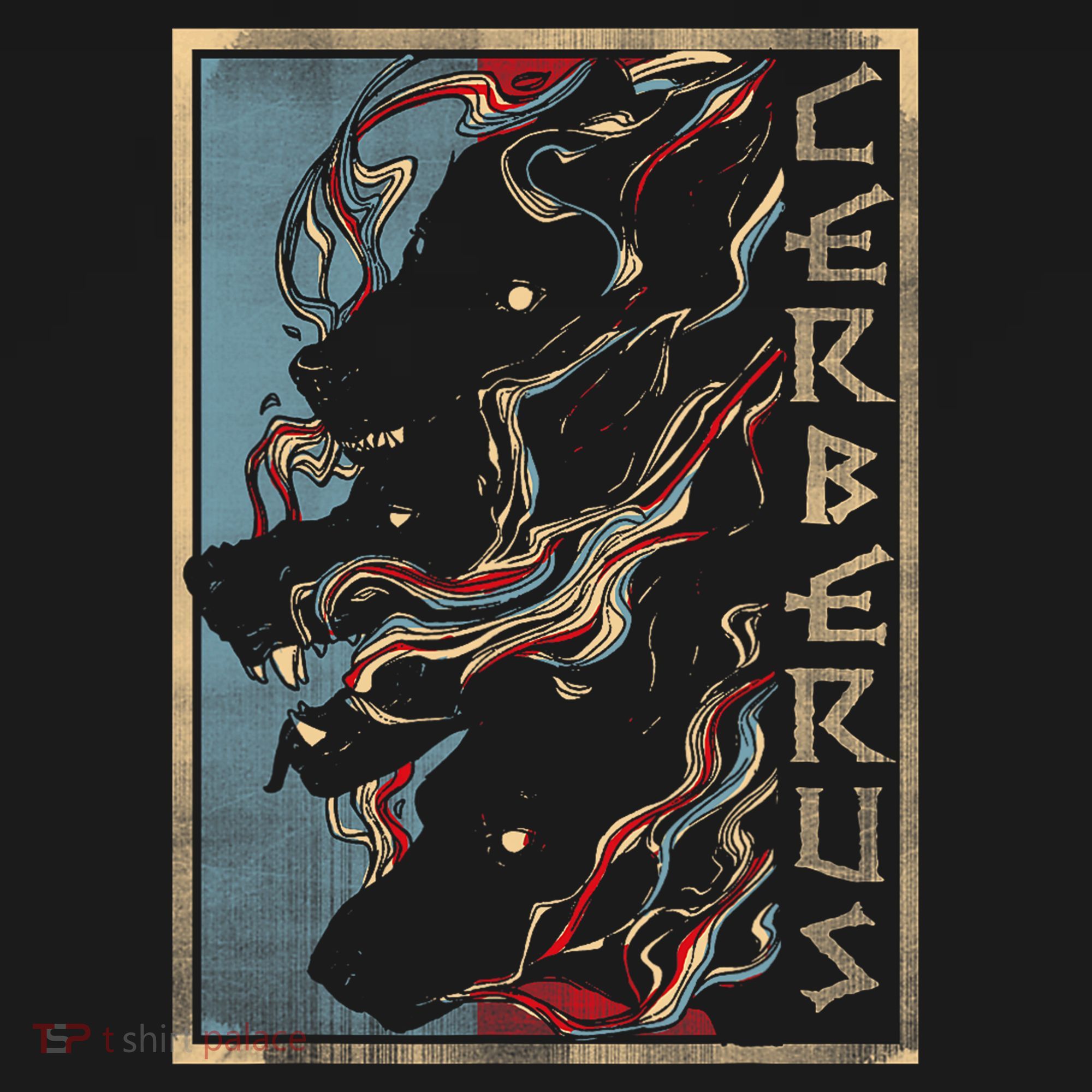 Vintage Cerberus In The Greek Mythology T-Shirt
