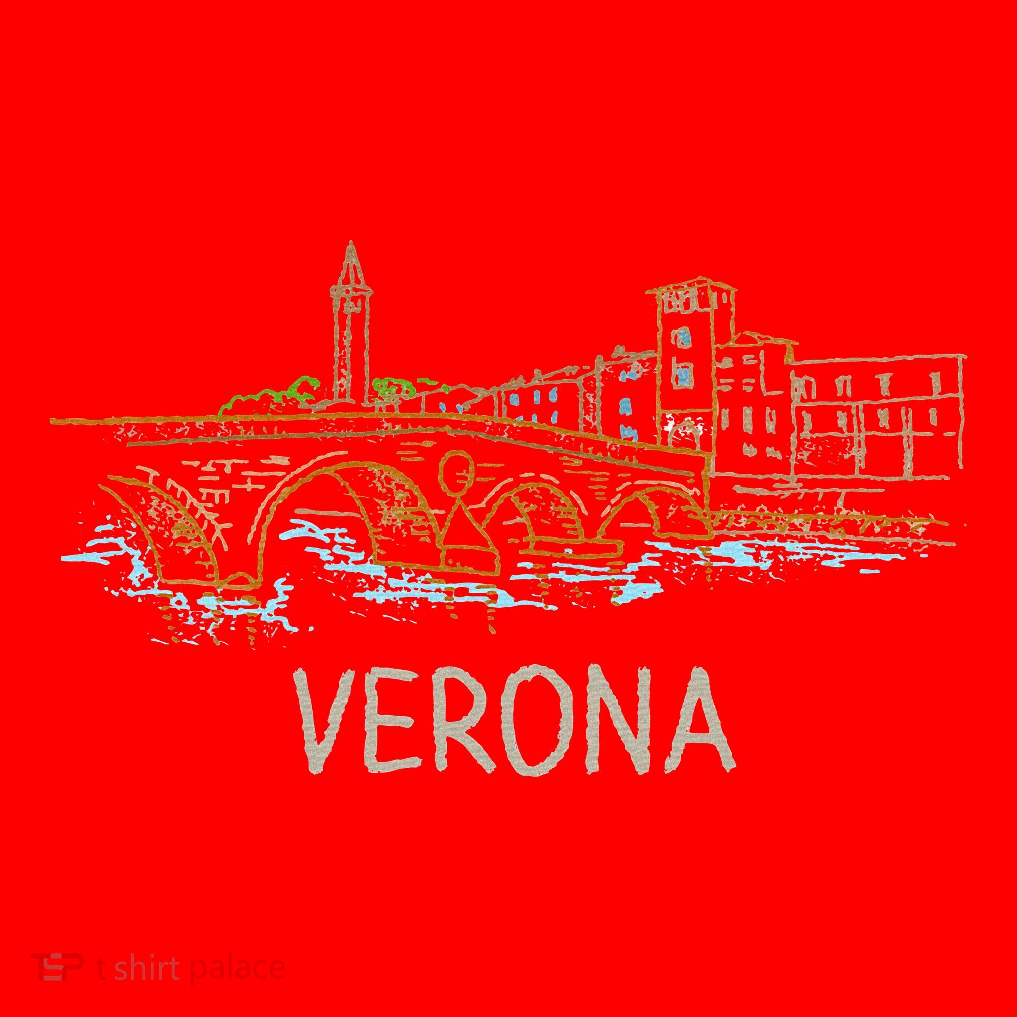 Verona City Italy Souvenir Gift Santa Hat