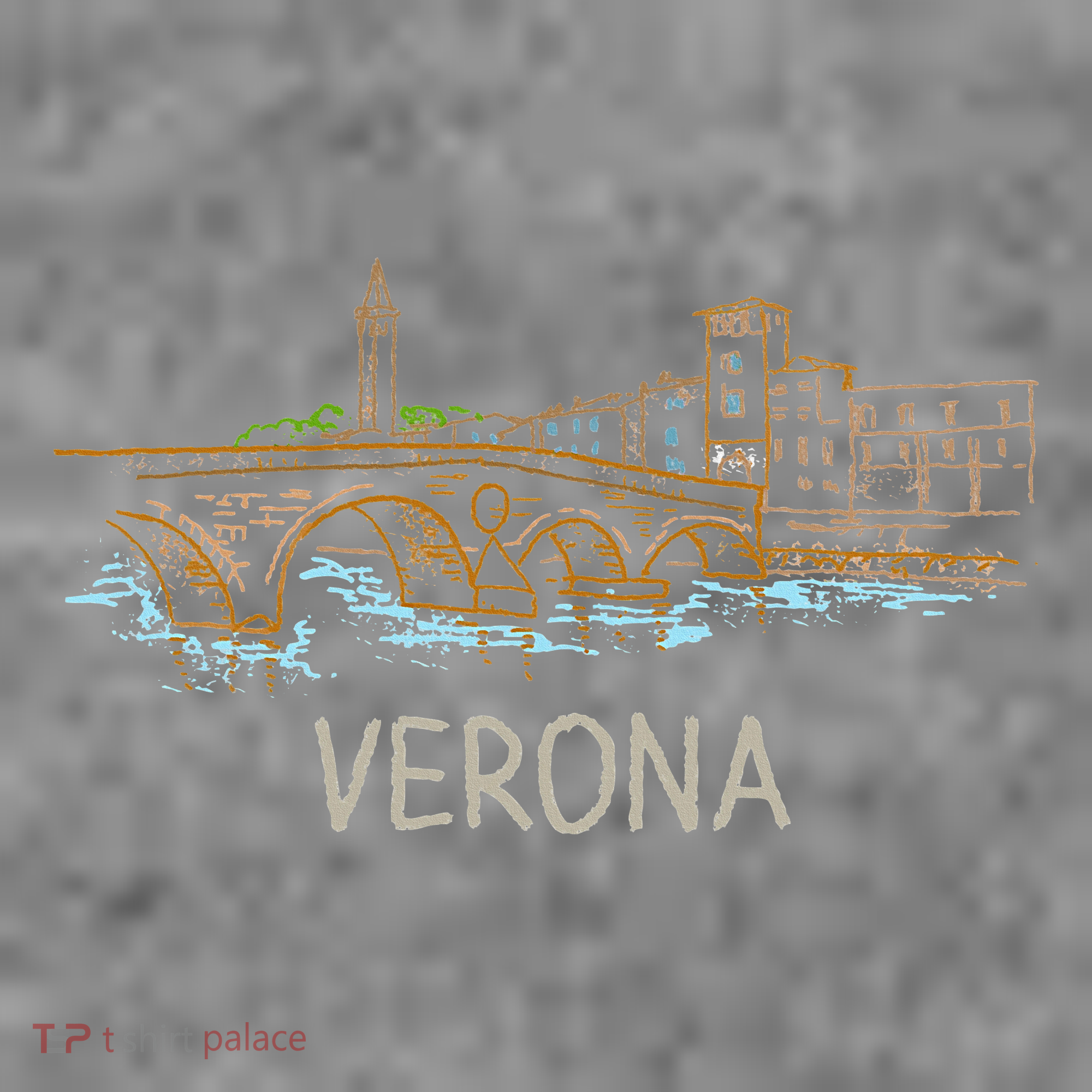 Verona City Italy Souvenir Gift Toddler Hoodie