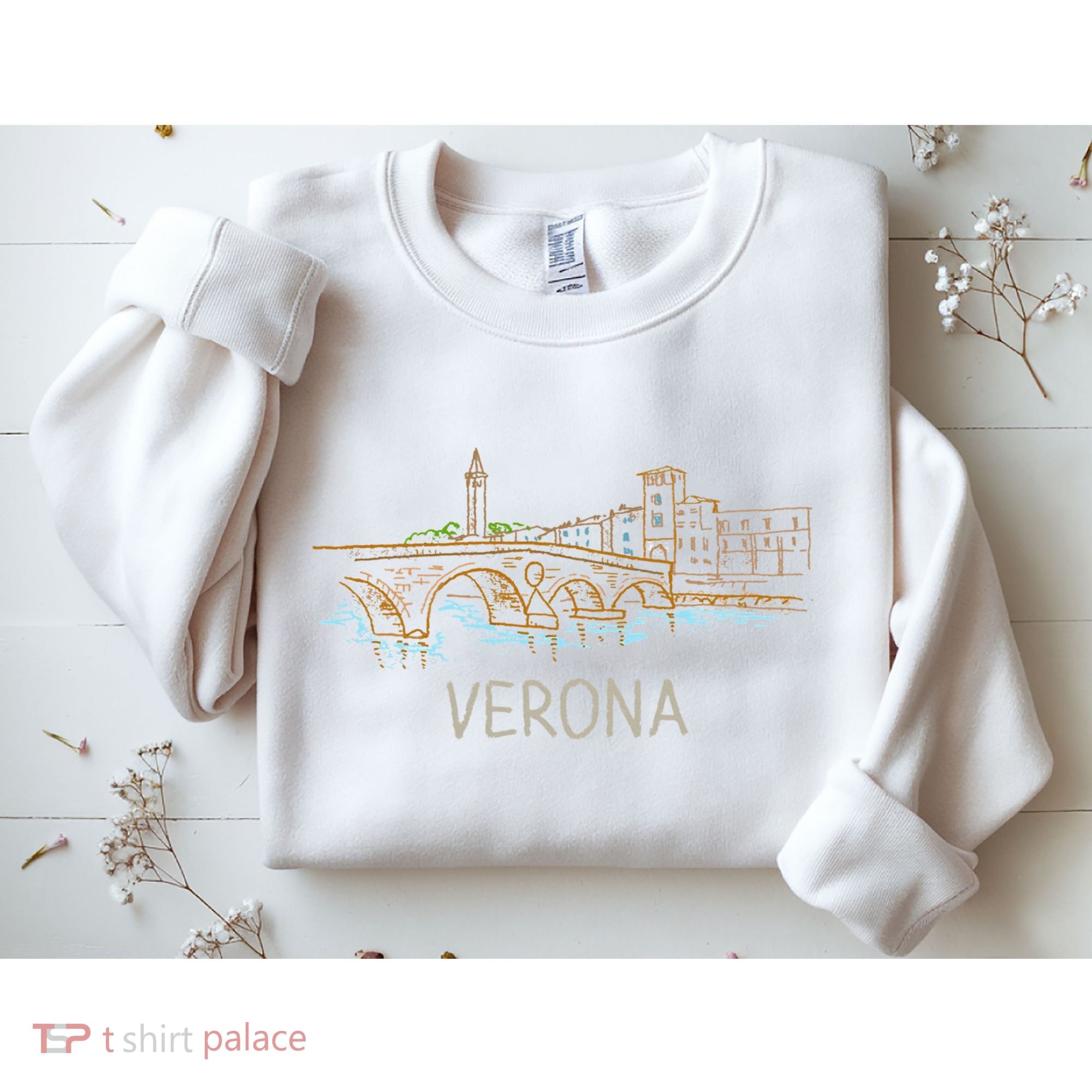 Verona City Italy Souvenir Gift Sweatshirt