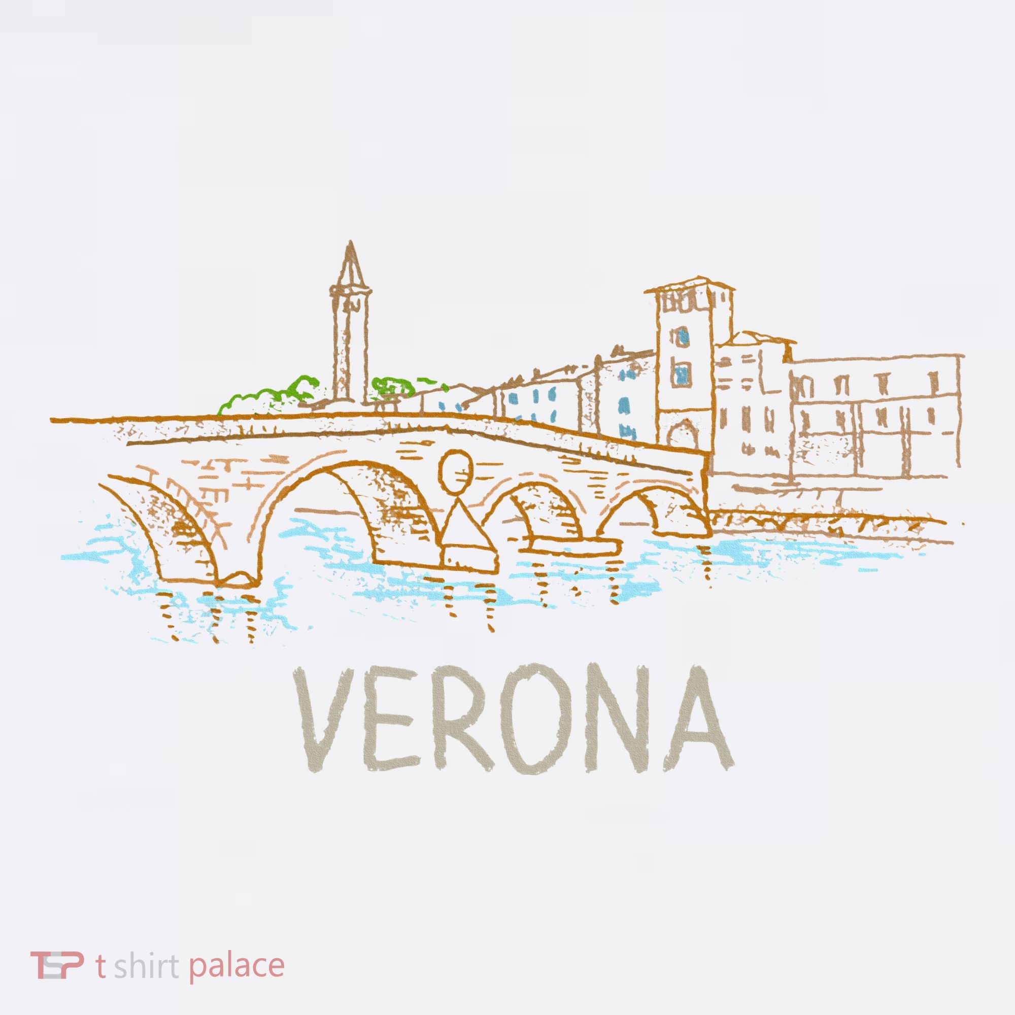 Verona City Italy Souvenir Gift Women's Hoodie