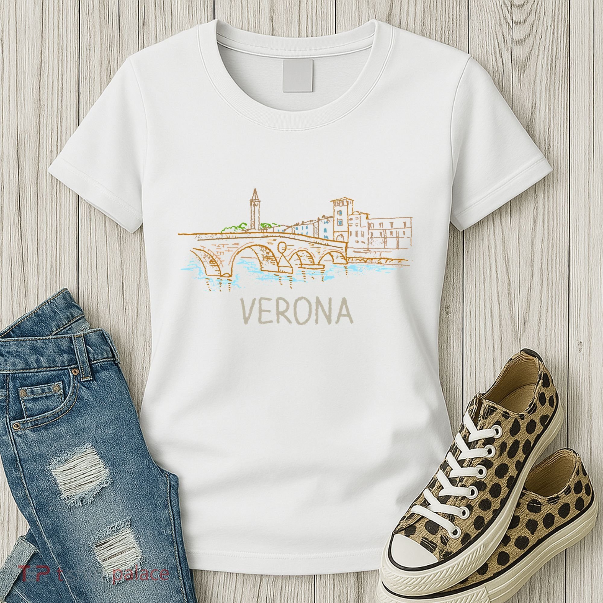 Verona City Italy Souvenir Gift Women's T-Shirt