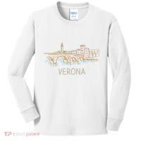Verona City Italy Souvenir Gift Kids Long Sleeve Shirt thumb 0