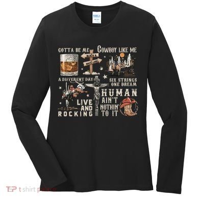 Vintage Cody Johnson 2024 Women's Long Sleeve Shirt