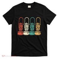 Vintage Camping Light Retro Camp Lantern T-Shirt thumb 0