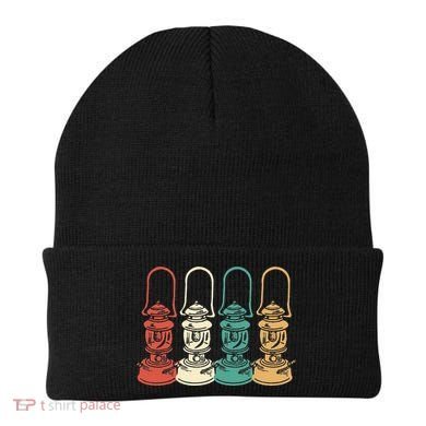 Vintage Camping Light Retro Camp Lantern Beanie