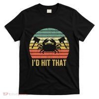 Vintage Crab Lover Retro Funny Maryland Seafood Fan T-Shirt thumb 0