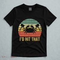 Vintage Crab Lover Retro Funny Maryland Seafood Fan T-Shirt thumb 5