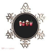 Valentine Coffee Lover Heart Latte Iced Coffee Valentine Day Ornament thumb 0