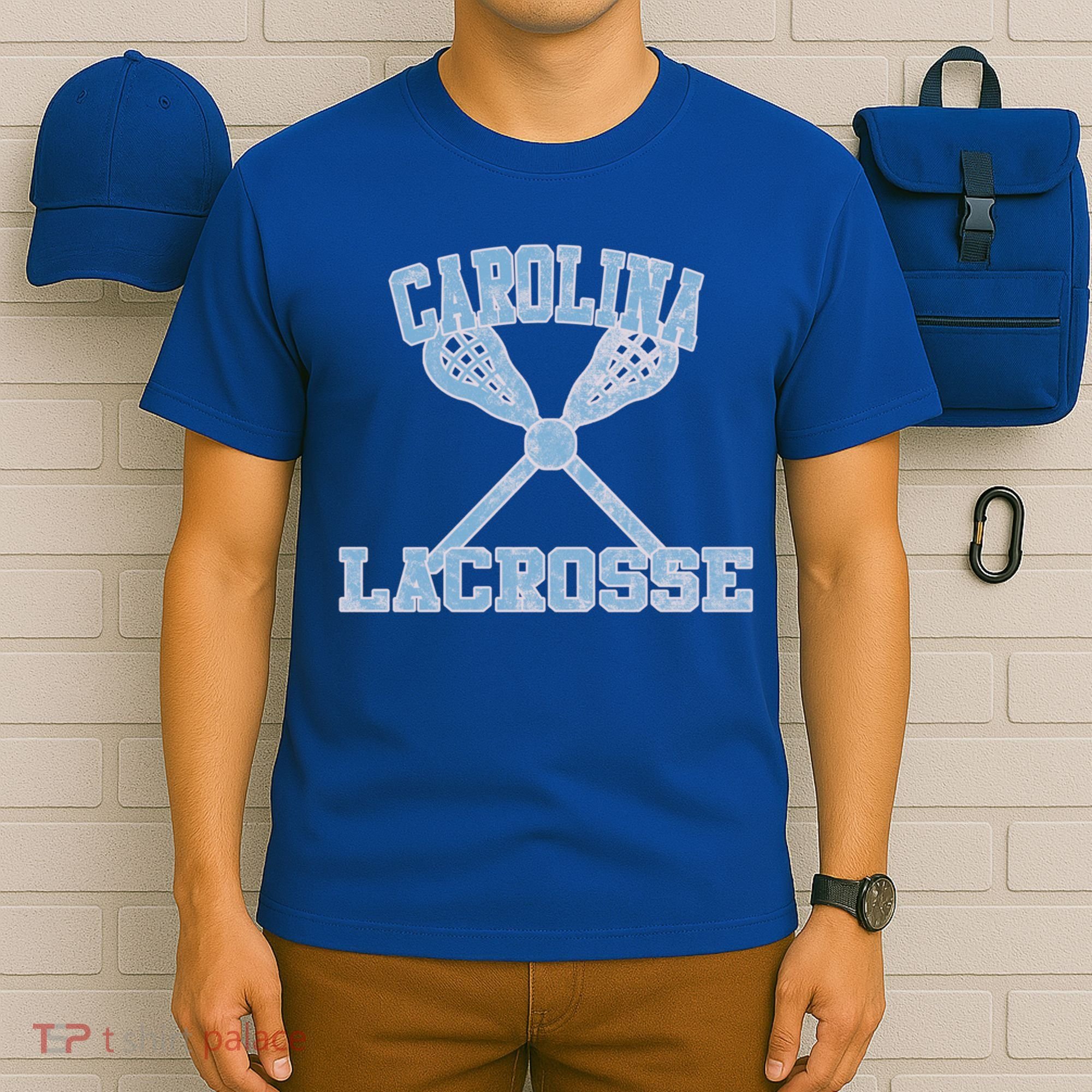 Vintage Carolina Lacrosse Cute Gift T-Shirt