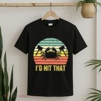 Vintage Crab Lover Retro Funny Maryland Seafood Fan T-Shirt thumb 2