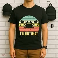 Vintage Crab Lover Retro Funny Maryland Seafood Fan T-Shirt thumb 6
